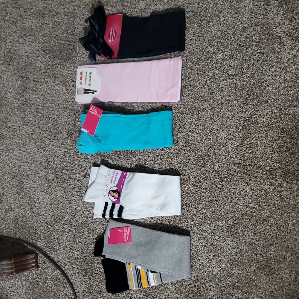 New over the knee socks